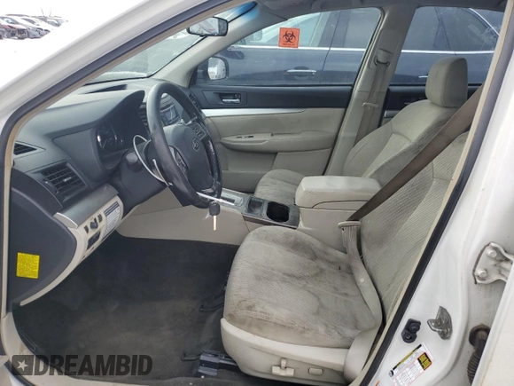 2012 Subaru Legacy 2.5i Premium with VIN 4S3BMBB6XC3025839, listed as a Copart auction lot 43789115 with 116,169 mi miles and Salvage Title. Bid and sale history available at carsss.com. Image 7.