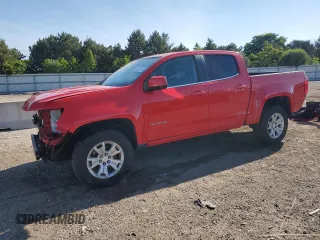 2016 Chevrolet Colorado 2WD LT with VIN 1GCGSCE34G1228312, listed as a Copart auction lot 58590195 with 130,854 mi miles and Salvage title. Bid and sale history available at DreamBid. Image 1.