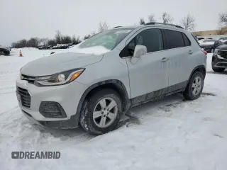 2020 Chevrolet Trax LT with VIN 3GNCJPSB8LL301860, listed as a Copart auction lot 45848355 with 112,797 mi miles and Salvage Title. Bid and sale history available at carsss.com. Image 1.