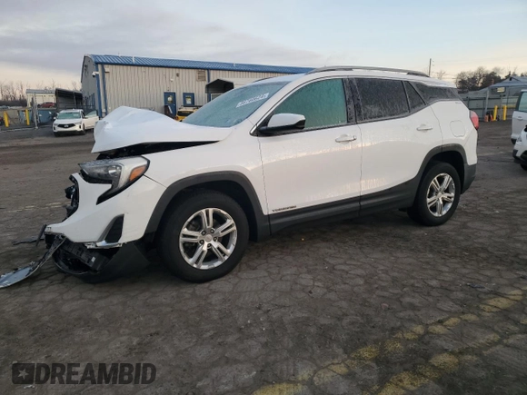 2019 GMC Terrain SLE with VIN 3GKALTEV9KL195267, listed as a Copart auction lot 86760624 with 60,331 mi miles and Salvage title. Bid and sale history available at DreamBid. Image 1.