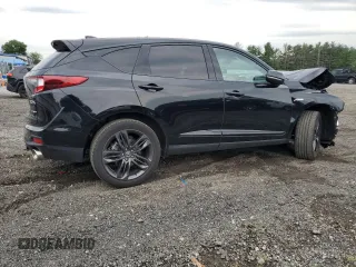 2022 Acura RDX w/A-Spec Package with VIN 5J8TC2H62NL008830, listed as a Copart auction lot 63304184 with 16,267 mi miles and Salvage Title. Bid and sale history available at carsss.com. Image 3.
