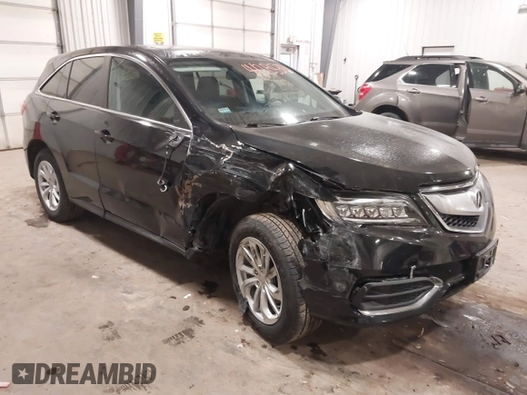 2018 Acura RDX with VIN 5J8TB4H39JL028636, listed as a IAAI auction lot 41285319 with 63,657 mi miles. Bid and sale history available at carsss.com. Image 1.