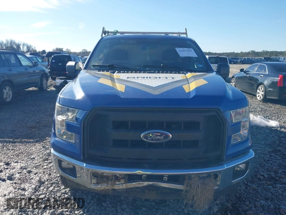 2017 Ford F-150 XL with VIN 1FTMF1CP8HFA95169, listed as a IAAI auction lot 41425463 with 104,619 mi miles. Bid and sale history available at carsss.com. Image 12.