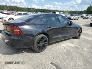 2024 Volvo S60 Plus Black Edition with VIN 7JRL12TH2RG315556, listed as a Copart auction lot 61550335 with 11,061 mi miles and Salvage title. Bid and sale history available at DreamBid. Image 3.