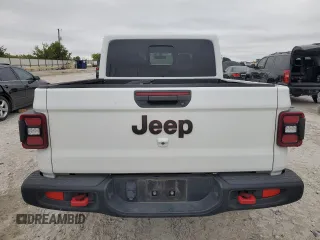 2022 Jeep Gladiator Rubicon with VIN 1C6JJTBG1NL119900, listed as a Copart auction lot 72457754 with 70,055 mi miles and Salvage title. Bid and sale history available at DreamBid. Image 6.