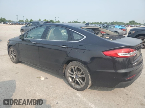 2020 Ford Fusion SEL with VIN 3FA6P0CD0LR178005, listed as a Copart auction lot 59169515 with 66,995 mi miles and Salvage title. Bid and sale history available at DreamBid. Image 2.