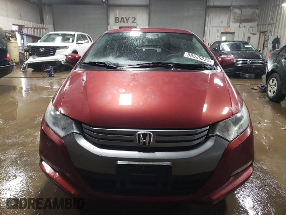 2010 Honda Insight EX with VIN JHMZE2H73AS026375, listed as a Copart auction lot 88539225 with 139,124 mi miles and Salvage Title. Bid and sale history available at DreamBid. Image 5.