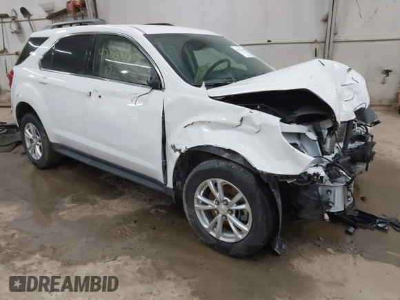 2017 Chevrolet Equinox LT with VIN 2GNALCEK7H1580197, listed as a IAAI auction lot 42021035 with 35,536 mi miles and . Bid and sale history available at DreamBid. Image 1.