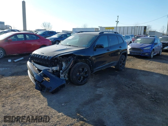 2016 Jeep Cherokee Latitude with VIN 1C4PJMCB1GW153316, listed as a IAAI auction lot 41430871 with 107,684 mi miles and . Bid and sale history available at carsss.com. Image 18.