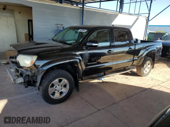 2015 Toyota Tacoma PreRunner with VIN 3TMKU4HN8FM043429, listed as a Copart auction lot 76530604 with 72,736 mi miles and Salvage title. Bid and sale history available at DreamBid. Image 1.