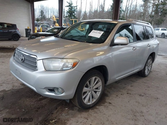 2009 Toyota Highlander Hybrid Limited with VIN JTEEW44A392030847, listed as a IAAI auction lot 41611306 with 137,874 mi miles. Bid and sale history available at carsss.com. Image 2.