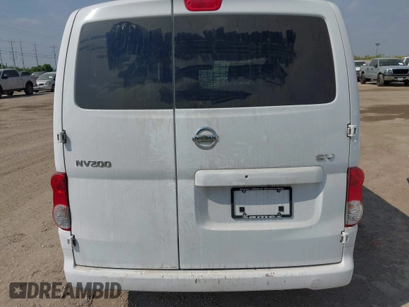 2020 Nissan NV200 Compact Cargo SV with VIN 3N6CM0KN6LK694679, listed as a IAAI auction lot 42060243 with 55,811 mi miles. Bid and sale history available at carsss.com. Image 16.