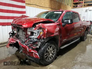 2022 GMC Sierra 1500 Limited AT4 with VIN 3GTP9EEL2NG121314, listed as a Copart auction lot 40676084 with 26,893 mi miles and Salvage Title. Bid and sale history available at carsss.com. Image 1.