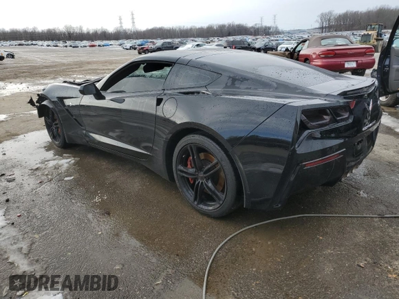 2016 Chevrolet Corvette 1LT with VIN 1G1YB2D77G5115023, listed as a Copart auction lot 37436664 with 56,852 mi miles. Bid and sale history available at carsss.com. Image 2.