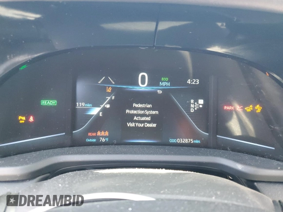 2022 Toyota Mirai XLE z VIN JTDAAAAA8NA005544, wystawiony jako Copart lot #57906775 z przebiegiem 32 875 mil mil oraz Szkoda całkowita • Salvage title. Historia ofert i sprzedaży dostępna na DreamBid. Obrazek 9.