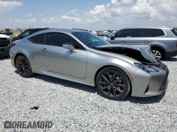 2020 Lexus RC 300 F Sport z VIN JTHGA5BC7L5010580, wystawiony jako Copart lot #55801565 z przebiegiem 1160 mil mil oraz Nie do naprawy. Historia ofert i sprzedaży dostępna na DreamBid. Obrazek 4.