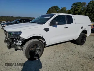 2022 Ford Ranger XL with VIN 1FTER1FH5NLD32553, listed as a Copart auction lot 76031904 with 23,644 mi miles and Salvage Title. Bid and sale history available at DreamBid. Image 1.