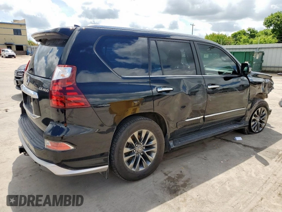 2017 Lexus GX 460 z VIN JTJBM7FX7H5165811, wystawiony jako Copart lot #62365025 z przebiegiem 124 434 mil mil oraz Szkoda całkowita • Salvage title. Historia ofert i sprzedaży dostępna na DreamBid. Obrazek 3.