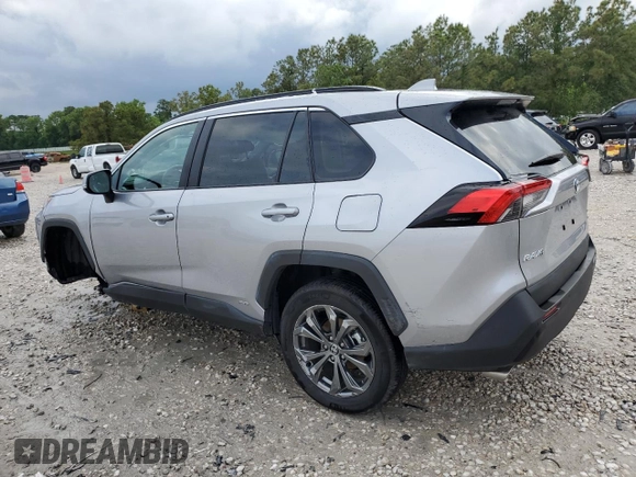 2024 Toyota RAV4 Hybrid XLE Premium with VIN 4T3B6RFV8RU162725, listed as a Copart auction lot 53995045 with 7,293 mi miles and Salvage Title. Bid and sale history available at carsss.com. Image 2.