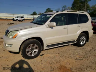 2003 Lexus GX 470 with VIN JTJBT20X230003301, listed as a Copart auction lot 47440165 with 201,439 mi miles and Clean Title. Bid and sale history available at carsss.com. Image 1.