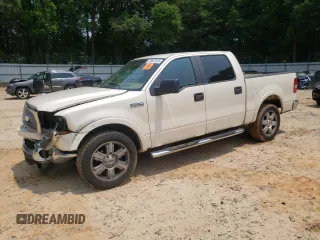 2007 Ford F-150 XLT with VIN 1FTPW12V67FB82595, listed as a Copart auction lot 58973135 with 292,855 mi miles and Salvage title. Bid and sale history available at DreamBid. Image 1.