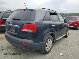2013 Kia Sorento LX with VIN 5XYKTCA62DG344000, listed as a Copart auction lot 59814105 with 192,178 mi miles and Salvage title. Bid and sale history available at DreamBid. Image 3.