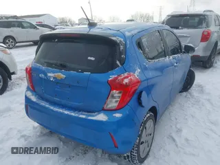 2017 Chevrolet Spark LS with VIN KL8CB6SA3HC713977, listed as a IAAI auction lot 41265053 with 108,655 mi miles. Bid and sale history available at carsss.com. Image 4.
