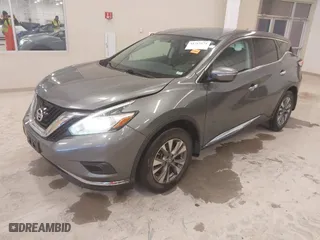 2015 Nissan Murano S with VIN 5N1AZ2MG7FN265843, listed as a IAAI auction lot 41715171 with 187,243 mi miles. Bid and sale history available at carsss.com. Image 2.