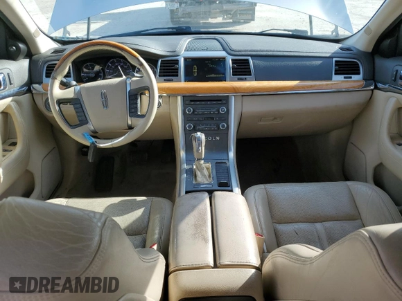 2010 Lincoln MKS EcoBoost with VIN 1LNHL9FT6AG612143, listed as a Copart auction lot 49469855 with 154,310 mi miles and Salvage Title. Bid and sale history available at DreamBid. Image 8.