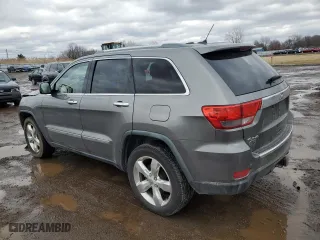 2012 Jeep Grand Cherokee Overland with VIN 1C4RJFCG3CC132303, listed as a Copart auction lot 47980335 with 113,598 mi miles and Salvage Title. Bid and sale history available at carsss.com. Image 2.