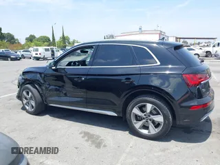 2023 Audi Q5 Premium with VIN WA1ABAFY2P2132364, listed as a IAAI auction lot 42272904 with 20,326 mi miles and . Bid and sale history available at DreamBid. Image 14.
