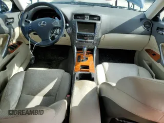 2009 Lexus IS with VIN JTHCK262395033522, listed as a Copart auction lot 64935254 with 113,594 mi miles and Salvage Title. Bid and sale history available at carsss.com. Image 8.