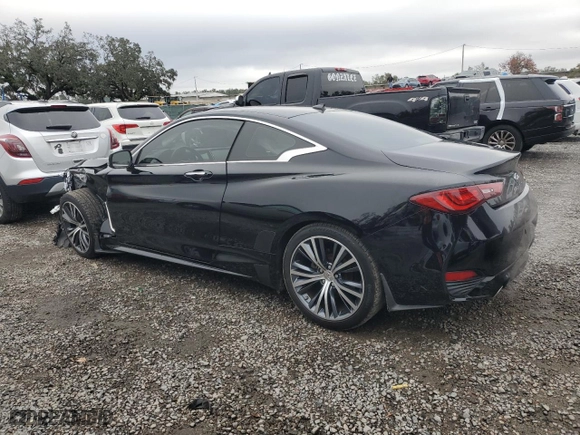 2019 Infiniti Q60 3.0t LUXE with VIN JN1EV7EK6KM230036, listed as a Copart auction lot 42055645 with NaN miles and Non Repairable. Bid and sale history available at carsss.com. Image 2.