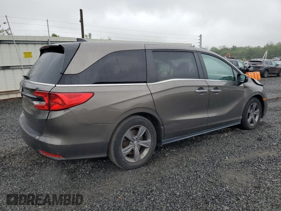 2022 Honda Odyssey EX z VIN 5FNRL6H57NB033507, wystawiony jako Copart lot #60975875 z przebiegiem 82 836 mil mil oraz Szkoda całkowita • Salvage title. Historia ofert i sprzedaży dostępna na DreamBid. Obrazek 3.