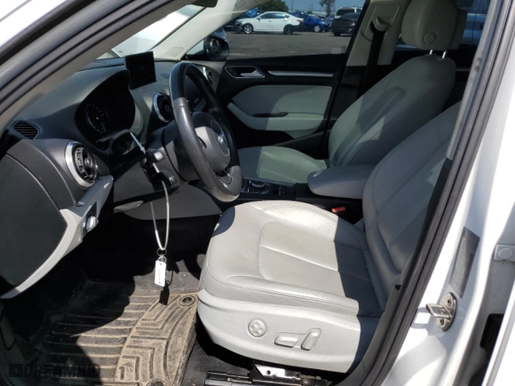 2016 Audi A3 e-tron Premium with VIN WAUVPBFF9GA105856, listed as a Copart auction lot 60137833 with 87,613 mi miles. Bid and sale history available at carsss.com. Image 7.