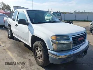 2006 GMC Canyon z VIN 1GTCS198X68248403, wystawiony jako IAAI lot #41733894 z przebiegiem 123 110 mil mil oraz . Historia ofert i sprzedaży dostępna na DreamBid. Obrazek 1.