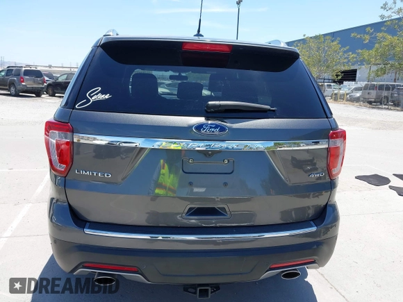 2018 Ford Explorer Limited with VIN 1FM5K8F88JGB57873, listed as a IAAI auction lot 42384073 with 101,060 mi miles and . Bid and sale history available at DreamBid. Image 17.