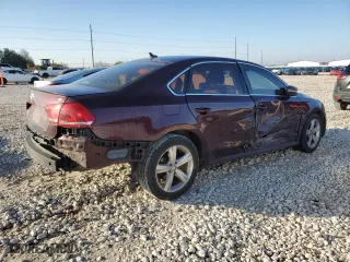 2013 Volkswagen Passat SE with VIN 1VWBP7A36DC030367, listed as a Copart auction lot 44969815 with 132,793 mi miles and Salvage Title. Bid and sale history available at carsss.com. Image 3.