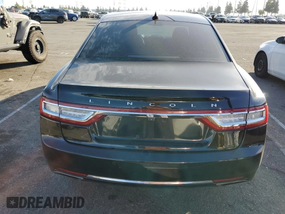 2018 Lincoln Continental Select with VIN 1LN6L9SKXJ5610363, listed as a Copart auction lot 41409155 with 74,996 mi miles and Clean Title. Bid and sale history available at carsss.com. Image 6.
