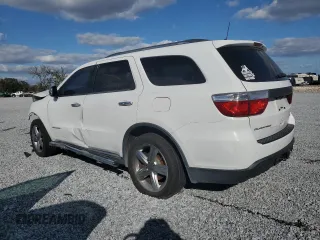 2013 Dodge Durango Citadel with VIN 1C4RDHEG9DC512165, listed as a Copart auction lot 85198454 with 186,178 mi miles and Salvage title. Bid and sale history available at DreamBid. Image 2.