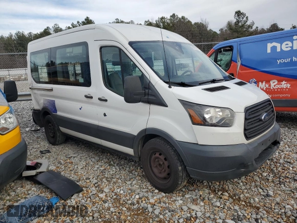 2019 Ford Transit Passenger XL with VIN 1FMZK1CM8KKA11997, listed as a Copart auction lot 86796554 with 165,403 mi miles and Non repairable. Bid and sale history available at DreamBid. Image 4.