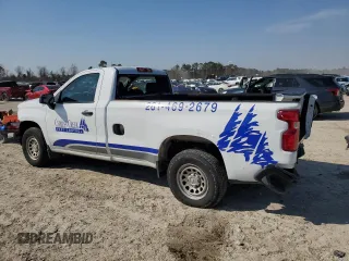 2022 Chevrolet Silverado 1500 Work Truck with VIN 3GCNAAEK5NG560098, listed as a Copart auction lot 46189455 with 60,500 mi miles and Salvage Title. Bid and sale history available at DreamBid. Image 2.