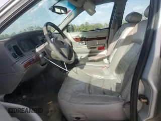 2002 Mercury Grand Marquis LS Premium with VIN 2MEFM75W62X642522, listed as a Copart auction lot 47744225 with 118,318 mi miles and Salvage Title. Bid and sale history available at DreamBid. Image 7.