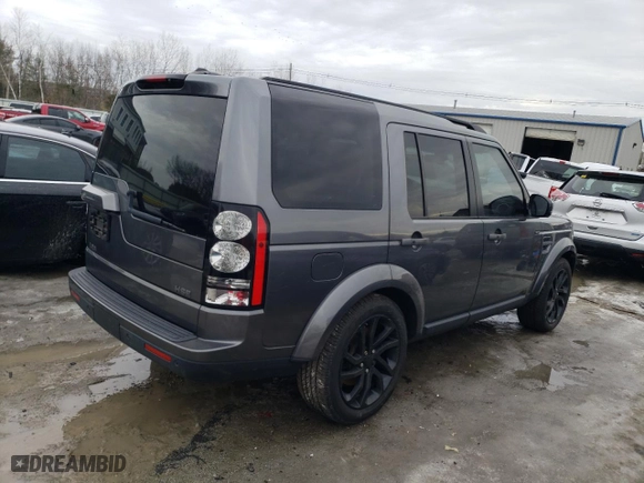 2016 Land Rover LR4 HSE with VIN SALAG2V62GA838570, listed as a Copart auction lot 45549485 with NaN miles and Salvage Title. Bid and sale history available at carsss.com. Image 3.