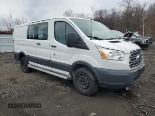 2015 Ford Transit Cargo with VIN 1FTNR1ZM1FKB02282, listed as a Copart auction lot 47145365 with Not Provided miles and Clean Title. Bid and sale history available at carsss.com. Image 4.