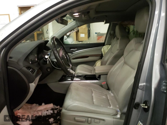 2017 Acura MDX with VIN 5FRYD4H30HB038711, listed as a Copart auction lot 71548922 with 68,058 mi miles. Bid and sale history available at carsss.com. Image 7.