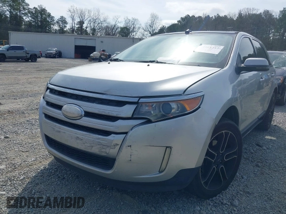 2013 Ford Edge SEL with VIN 2FMDK3J96DBA04984, listed as a IAAI auction lot 41801312 with 261,000 mi miles. Bid and sale history available at carsss.com. Image 6.