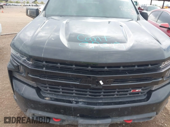 2022 Chevrolet Silverado 1500 LT Trail Boss with VIN 1GCPYFED3NZ194306, listed as a IAAI auction lot 41906625 with Not Provided miles and . Bid and sale history available at DreamBid. Image 10.