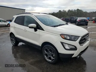 2018 Ford EcoSport SES z VIN MAJ6P1CL8JC240081, wystawiony jako Copart lot #83957294 z przebiegiem 39 193 mil mil oraz Szkoda całkowita • Salvage title. Historia ofert i sprzedaży dostępna na DreamBid. Obrazek 4.