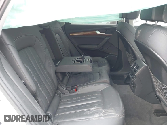 2021 Audi Q5 Premium Plus with VIN WA1BAAFY4M2119148, listed as a IAAI auction lot 42177607 with 68,481 mi miles and . Bid and sale history available at DreamBid. Image 8.